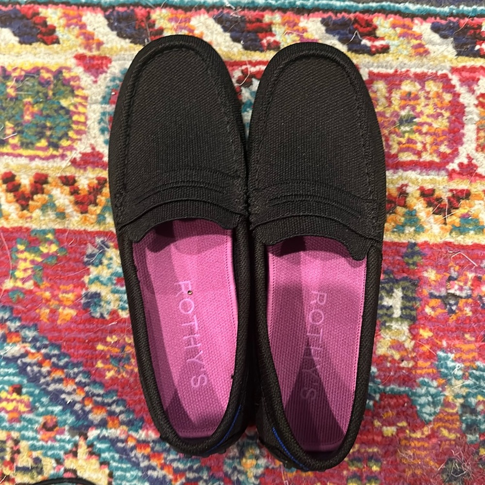 Rothy’s Driver, size 9.  Never worn
